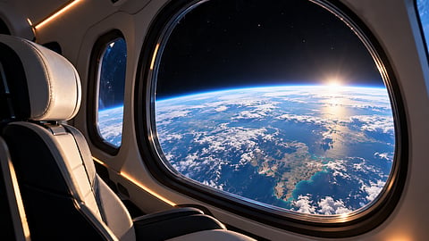 For around Rs 6.5 crore, travellers can undergo astronaut-style training before experiencing weightlessness and views of Earth from a suborbital spacecraft | Representational image