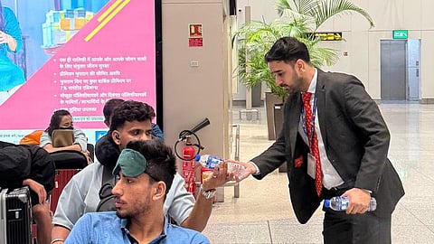 As SpiceJet flights were disrupted in Delhi, airport teams coordinate assistance for passengers | X/@DelhiAirport