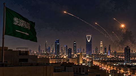 An air raid alert in Riyadh and reports of explosions have raised fresh concerns as Saudi Arabia and the Houthis exchange attacks | Representational image/AI generated