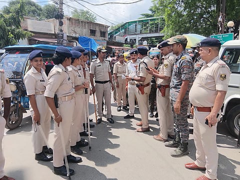 Police arrested three suspects and formed an SIT after a video of the alleged assault and harassment of two teenagers in Jamui surfaced online | Representational image/X/@JamuiPolice