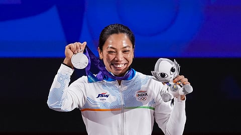 Chanu had become India’s first Asian Games weightlifting medallist since Karnam Malleswari won silver at Bangkok 1998