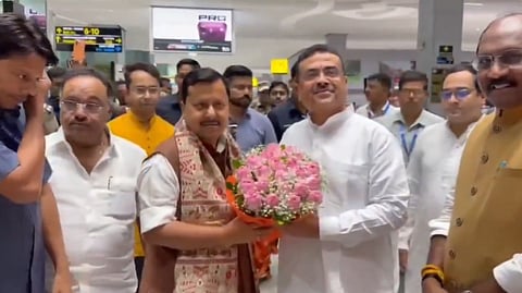 Nabin begins Kolkata visit with Mann ki Baat, followed by meetings with the state leadership | X