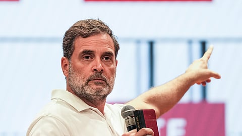 Verma had hit back at Gandhi and claimed the confrontation followed abusive remarks directed at his family