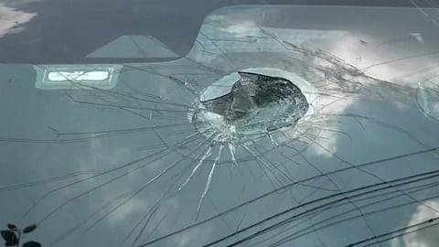 Bengal MLA Kunal Ghosh alleges attackers chased and damaged his car in Beleghata | X