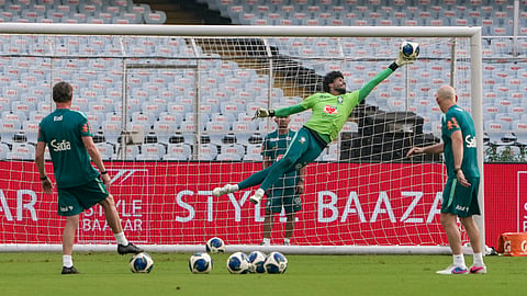 Salt Lake Stadium will have 2,000 police personnel and 400 civic volunteers for the Brazil-India football match | PTI