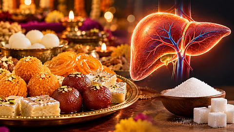 A few sweets won’t damage a healthy liver, but prolonged sugar overload can contribute to metabolic problems and excess fat accumulation in the liver | Reresentational image