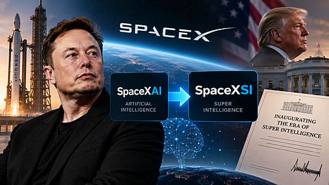 SpaceXAI could soon become SpaceXSI after Elon Musk backed the name change, although the rebrand has not yet been implemented | Representational image/AI generated