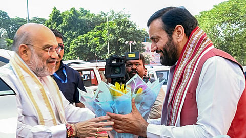 Amit Shah praises Narendra Modi’s 25-year political journey and highlights his major achievements | PTI
