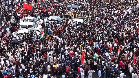 Thousands expected at Jantar Mantar, but police restrictions disrupt CJP's protest plans | Threads