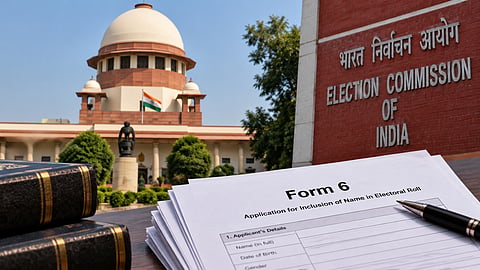 Amid controversy over revised voter registration rules, the Supreme Court clarified that its Bihar SIR judgment did not rule on the new Form 6 declaration and listed the petition for October 27