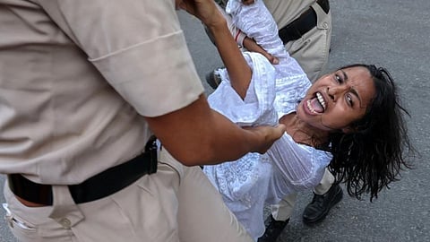 Complaint comes as Supreme Court seeks explanation from senior Delhi Police officer over alleged assault and detention of women journalists