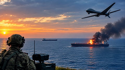 Drone attacks on Black Sea ships intensify tensions as Bulgaria seeks NATO support | Representational Image