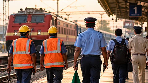 Railway employees are set to receive a festive bonus, with the Centre approving 78 days’ wages for eligible staff | Representational image