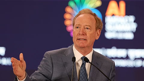 Brad Smith cautions that restrictions on green cards for skilled foreign workers could weaken America's technological leadership for decades