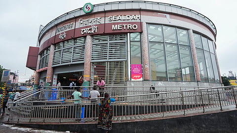 Commuters at Sealdah metro station on the eve of PM's scheduled visit to inaugurate three new stretches of the Kolkata Metro, in Kolkata | Representational image/PTI