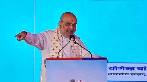 Amit Shah criticises opposition protests, targets Rahul Gandhi over election allegations | PTI