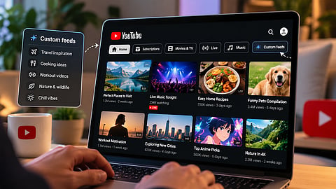 Users describe a topic, interest or mood, and YouTube generates recommendations that refresh as matching videos become available | Representational image