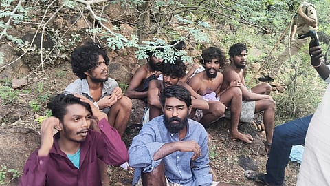 Police deployed drones and special teams to trace fugitives as Opposition targeted Vijay government over security lapses at overcrowded prison
