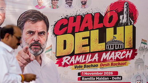 Rahul Gandhi says November 1 march is for India’s soul, urges people to protect democracy | PTI