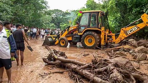 Heavy rainfall of around 550 mm in Odisha's Ganjam district had caused flooding along the Ichchapuram-Jhadupudi section