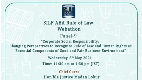 A Rule of Law 24-hours Webathon- By ABA & SILF