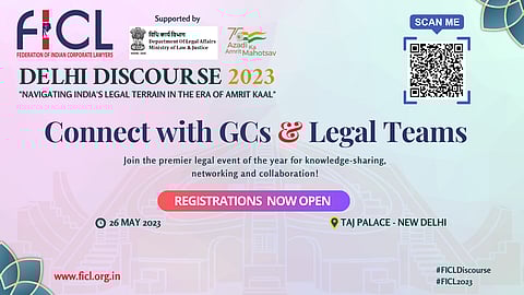 Join Us At "FICL DELHI DISCOURSE 2023" on 26 May 2023 at Taj Palace, New Delhi.