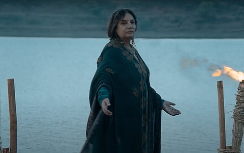 Shabana Azmi in a still from The Empire