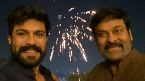 Ram Charan Teja & Chiranjeevi