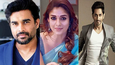 Madhavan, Nayanthara and Siddharth