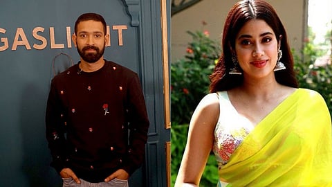 Vikrant Massey and Jahnvi Kapoor