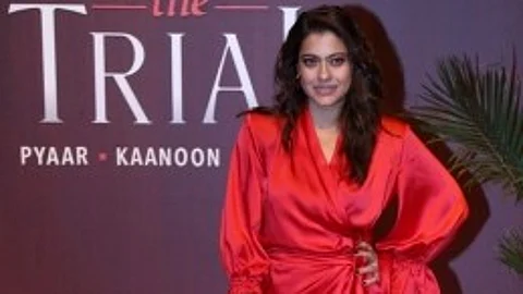 Kajol at trailer launch of Trial- Pyaar Kaanoon Dhokha