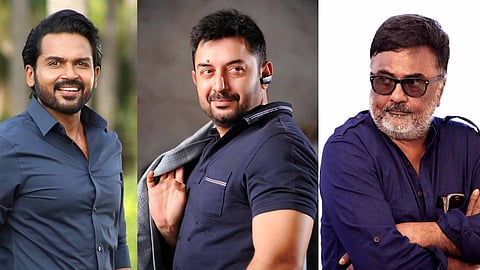 Karthi and Arvind Swamy to Lock Horns In C Premkumar's Next Film