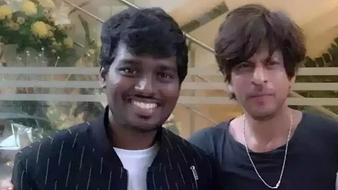Atlee with Shah Rukh Khan