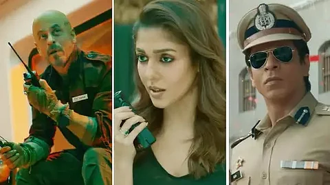 Shah Rukh Khan and Nayanthara in Jawan