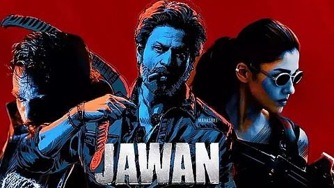 Vijay Sethupathi, Shah Rukh Khan and Nayanthara in Jawan