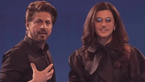 Shah Rukh Khan and Taapsee Pannu