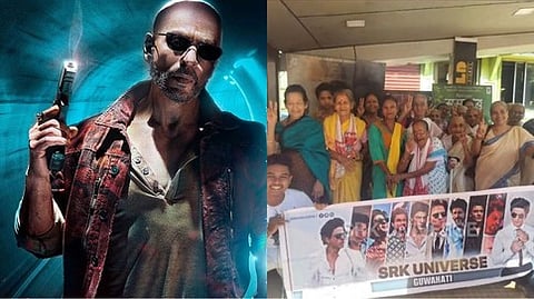 Shah Rukh Khan's Jawan Screened for elderly women in Guwahati by the actor’s Fan Club