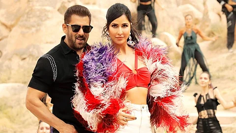 Tiger Shroff and Katrina Kaif in Leke Prabhu Ka Naam