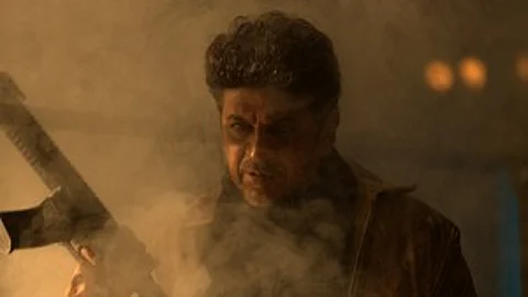 Shivarajkumar Performed several Daredevil stunts in Ghost without Body double