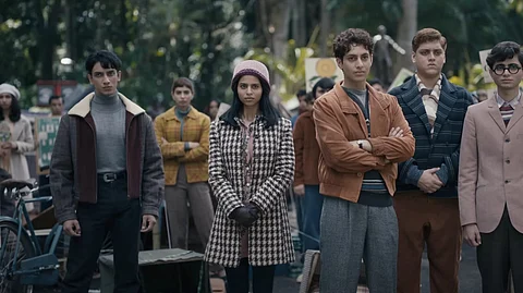 A still from the The Archies trailer