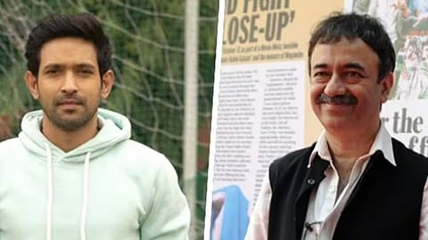 Vikrant Massey and Rajkumar Hirani