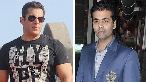 Salman Khan and Karan Johar
