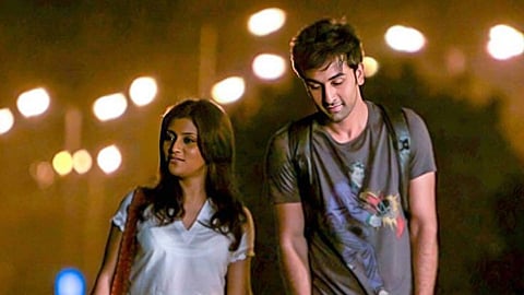 A still from Wake Up Sid