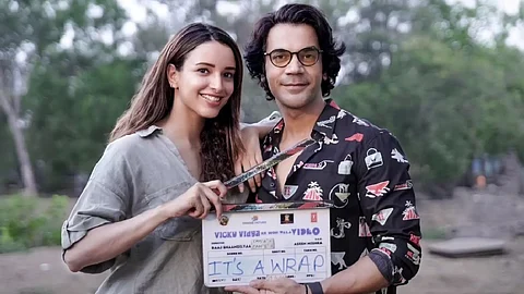 Ahead of Srikanth release, Rajkummar Rao Wraps up the shoot of Vicky Vidya Ka Woh Wala Video