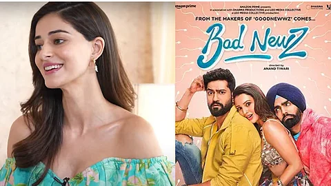 Ananya Panday plays a Movie Star in Bad Newz starring Vicky Kaushal, Triptii Dimri