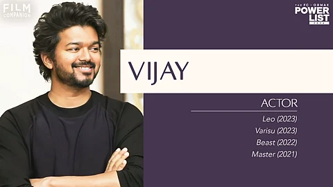 FC-Ormax Power List of Actors 2024: Vijay