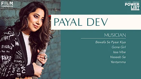 FC-Ormax Power List of Music 2024: Payal Dev