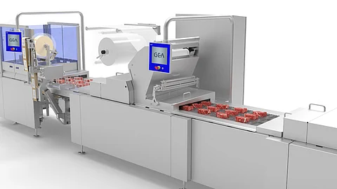 The GEA PowerPak SKIN.50 high-performance SKIN thermoforming packaging system