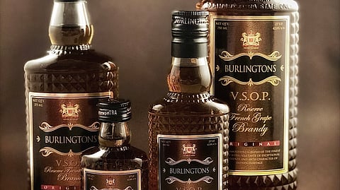Burlingtons brandy is made from the cask containing various combinations of aged matured grape spirit.