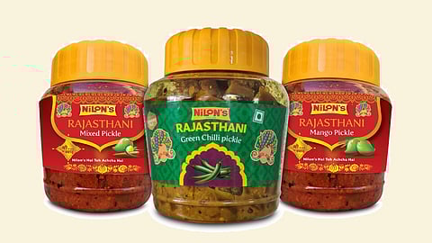 Nilon's Rajasthani Pickles- mango, green chili, and mixed pickle variants